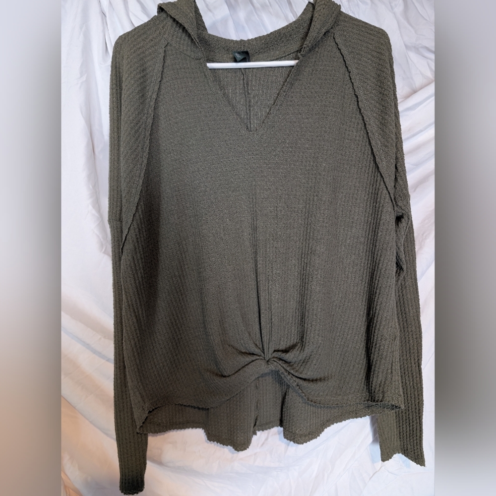 Wild Fable Olive Green Hoodie